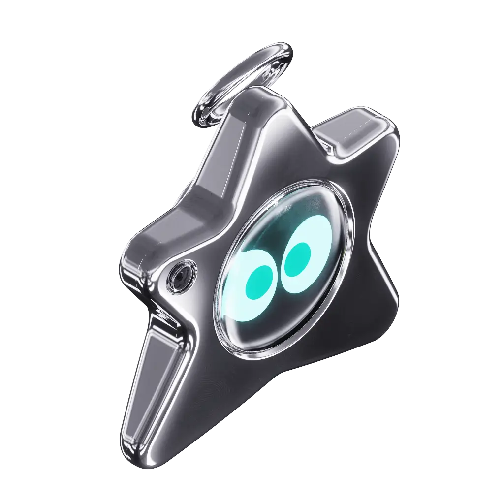 Oneira Stainless edition awake with an expressive lit face — concept render